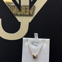 10K Butterfly Gold Chain 