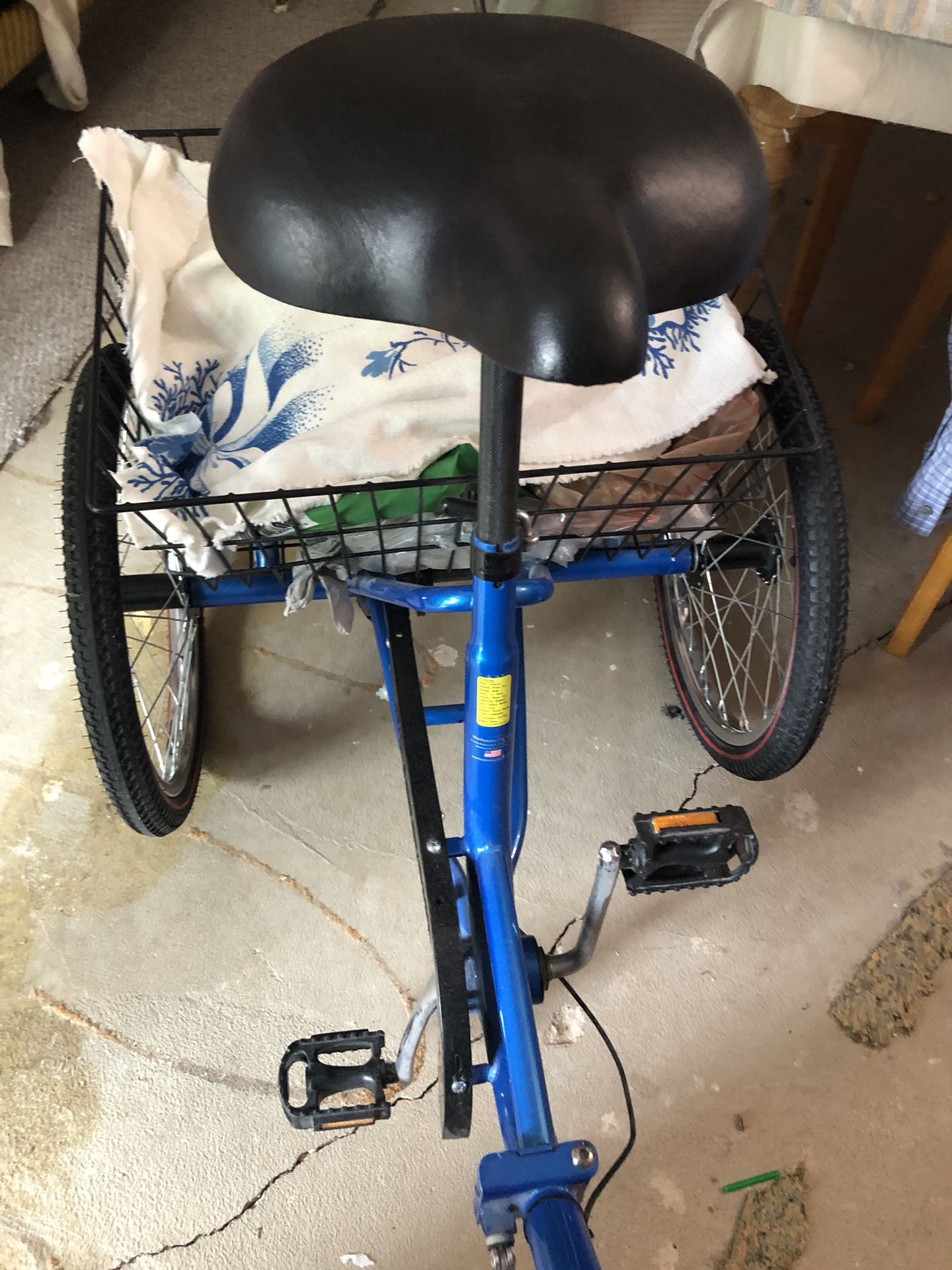 20" Trifecta Adult 3-Speed Folding Tricycle Worksman