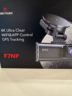 4K Dash Cam Front Rear, REDTIGER