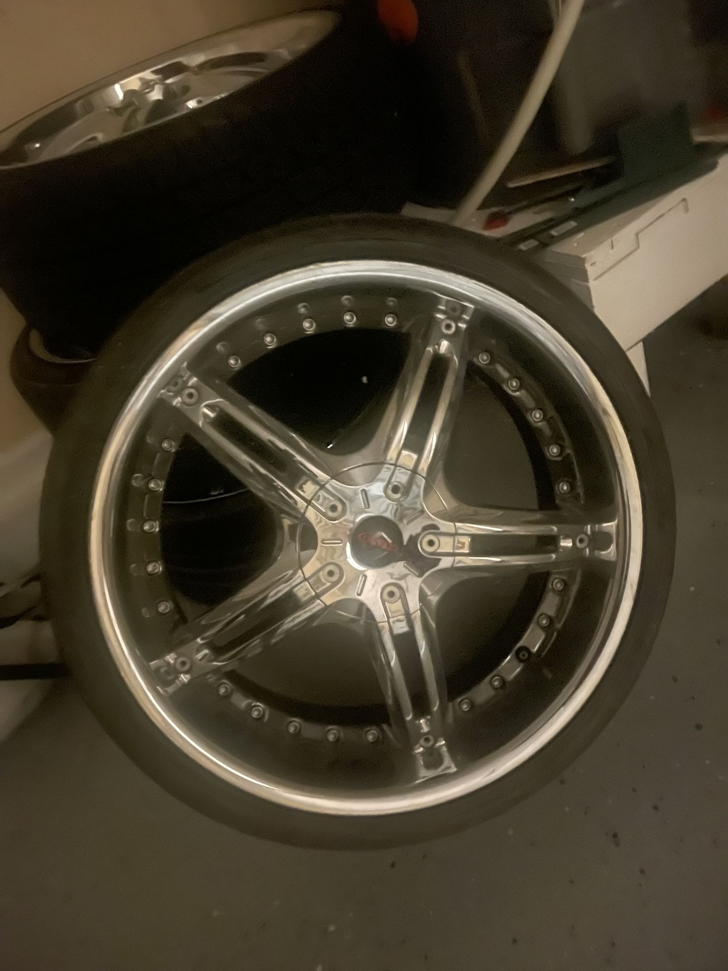 20inch Chrome Rims & Tires 