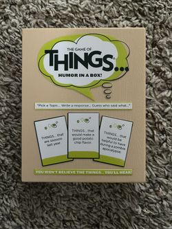 Brand New The Game Of Things 