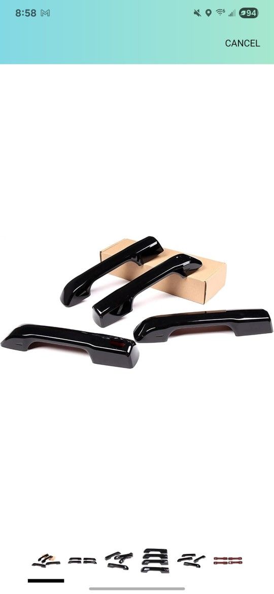 Toyota Tundra/Sequoia 2022-2024 Accessories Door Handle Cover Exterior Trims Handle Protection