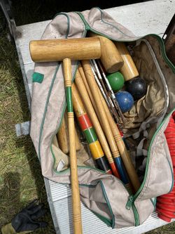 Polo Croquet game set