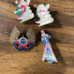 Hard Rock Staff Pins