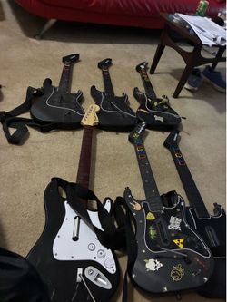 Ps2 guitar hero guitars also have ps3 and wii