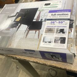 Full Motion TV Mount 26-55”  $45