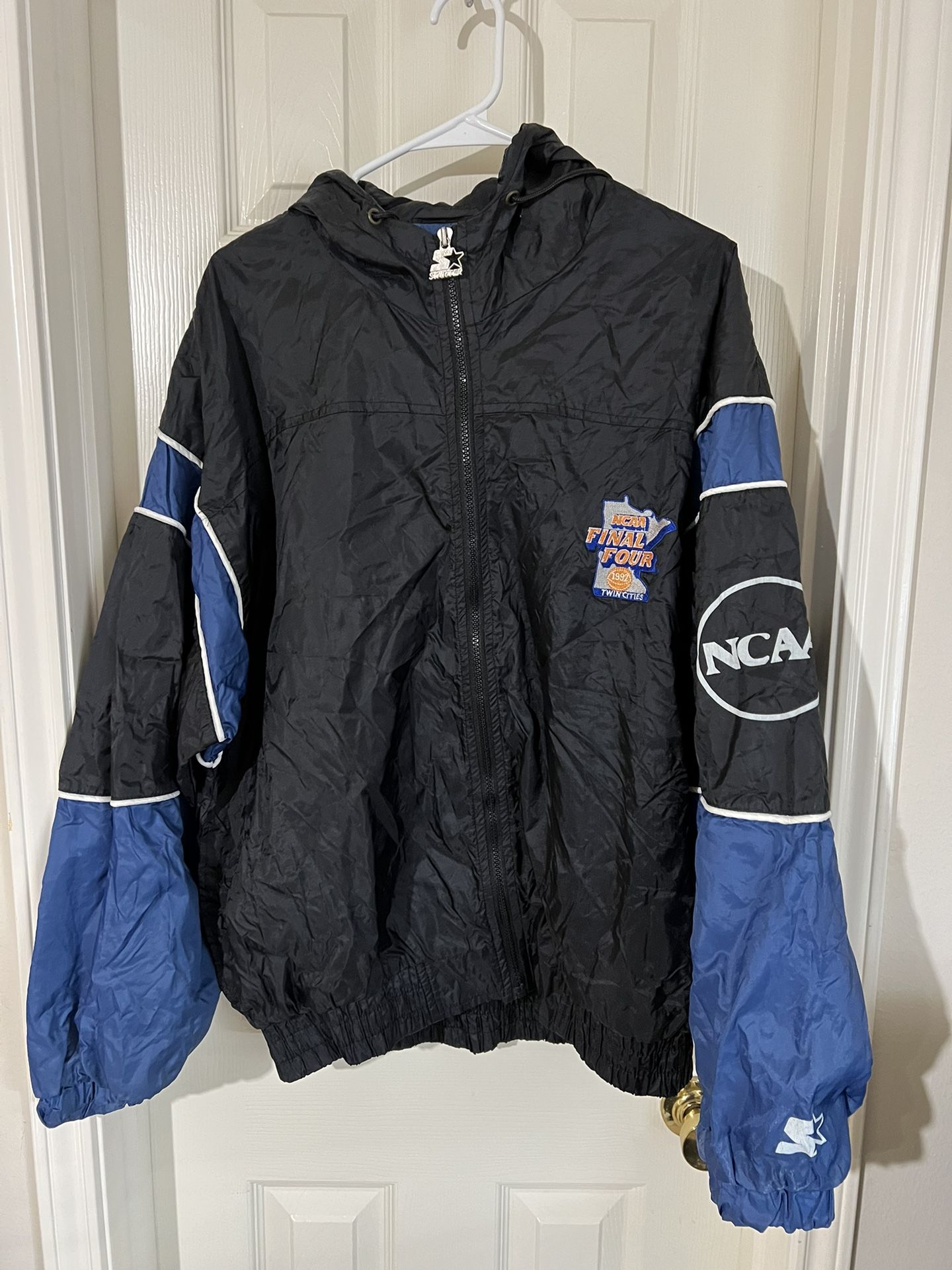 Vintage 1992 NCAA Final Four Windbreaker Jacket Large