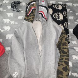 A Bathing Ape Camo Full Zip Up