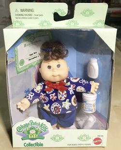 1995 Cabbage Patch Kids BABY Collectible Doll “ Inge Bea “ Born 11/1 Mattel NEW