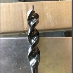 Flexible Installer Drill Bit Fish Bit for Pulling Wire Through Tight Spaces with Minimal Damage