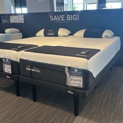 Tempurpedic Lux Adapt Soft Mattress - Split King/ 2 Twin XL - Only One Available - Normal +$7k