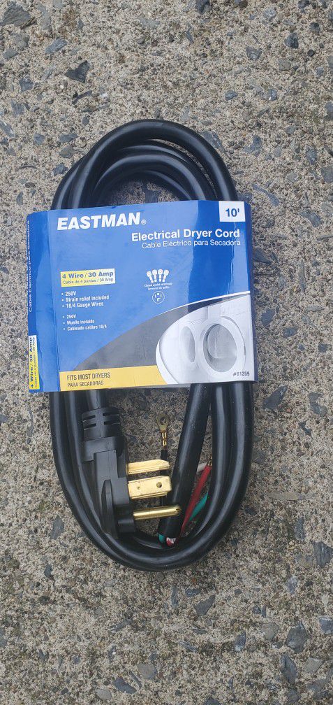 Eastman dryer cord 