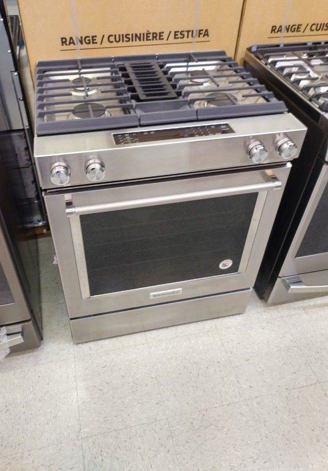 KITCHEN AID DOWNDRAFT DUAL FUEL RANGE OPEN BOX ITEM CC0W9