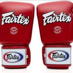 Fairtex BGV1 Muay Thai Boxing Training Sparring Gloves for Men, Women, Kids| Premium Quality, Light Weight & Shock Absorbent 16 oz Boxing Gloves