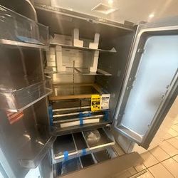 KitchenAid 36" 31 Cu. Ft. PrintShield Stainless Steel French Door Refrigerator with Internal Water Dispenser