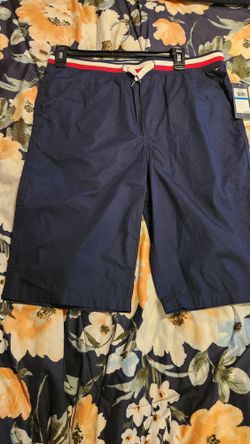 Tommy Hilfiger  Boys Woven Shorts w/Waistband Navy Blue Size XL(18/20)