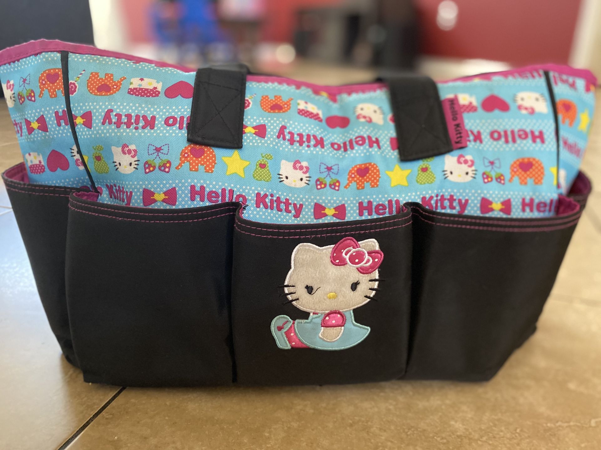 Girl diaper bag Hello Kitty