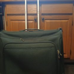 Forest Green Samsonite Folding Luggage