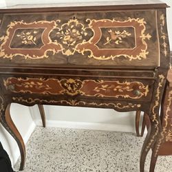 French Secretary’s Desk & Matching Corner Table