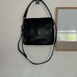 Matt And Nat Black Messenger Bag 