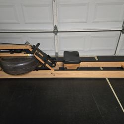 Waterrower Natural Color S4 Monitor Rower Rowing Machine