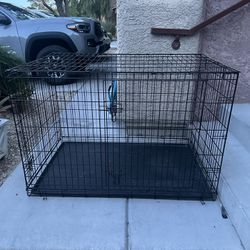 X-L Dog  Cage **4ft Long, 32” Inch, Tall 30” Inch Wide 