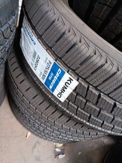 New set of tires 275 55 20 kumho