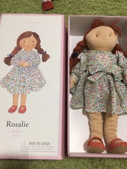 Pottery Barn- Rosalie Doll (Mint Cond)
