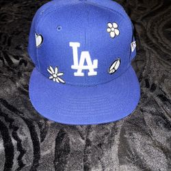 LA Dodgers UV Color Change Fitted Hat
