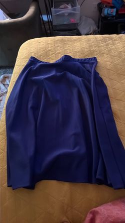 Blue Midi Skirt Ecco bay