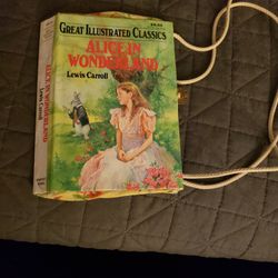 Alice In Wonderland Purse Book