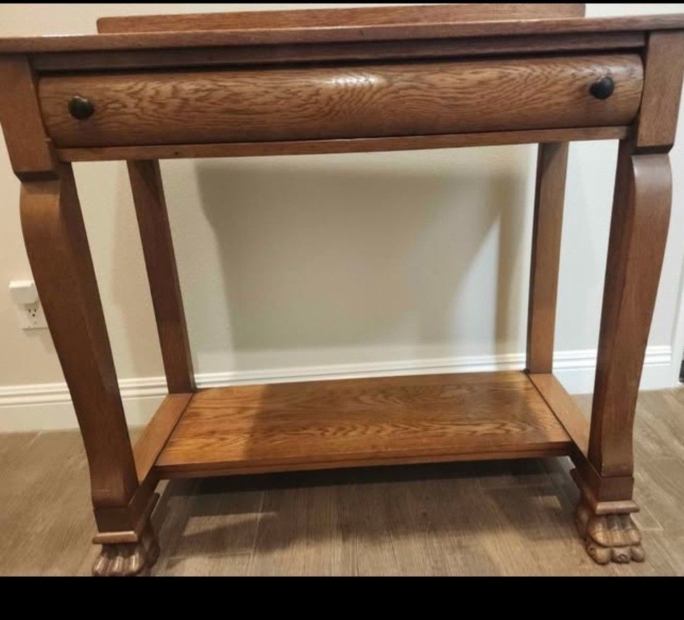 Vintage Entry Table/desk