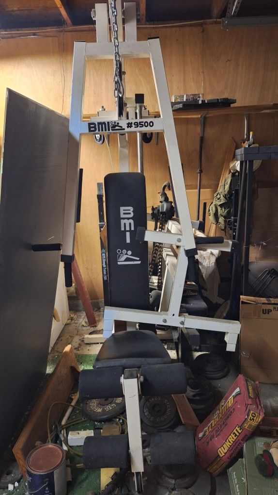 BMI Workout System, Bench And Weights. Pickup In Chino Hills