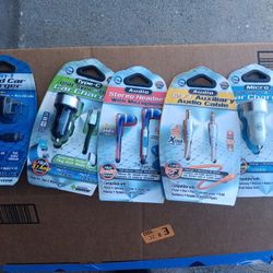 CHARGERS, HEADSET AND AUXILIARY AUTO CABLE