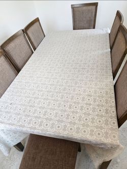8 Chair Dining Table Set for Sale