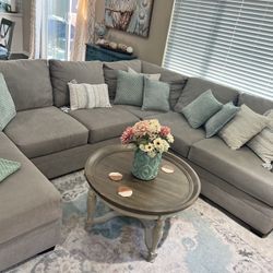 Grey Sectional Sofa 