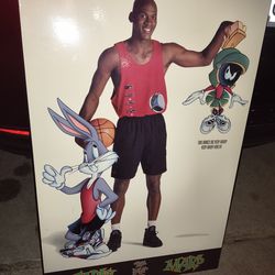Space jam promotion poster