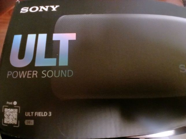 Sony - ULT FIELD 3 Wireless Speaker - Black