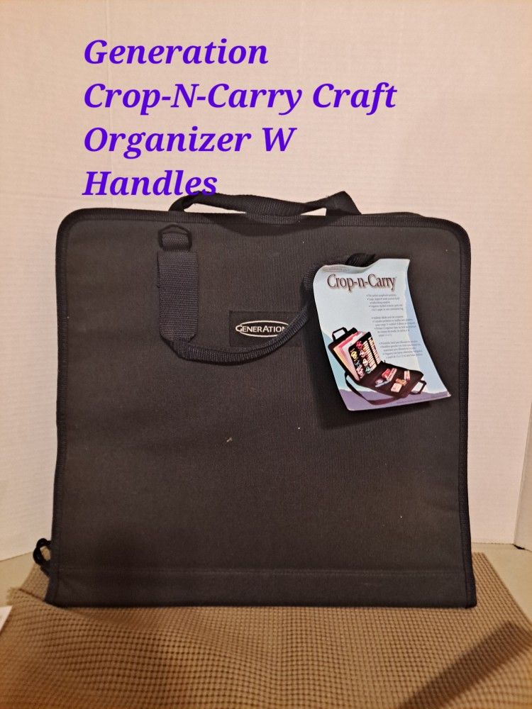 Generation Crop N Carry Craft Organizer W / Handles-$18.00
