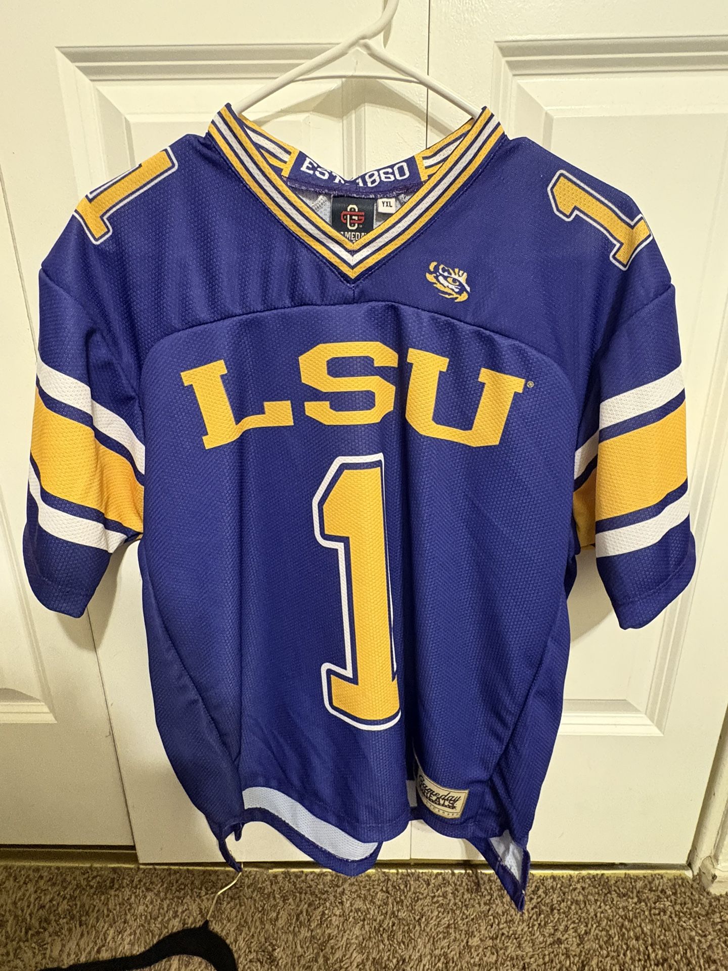 Kids XL Lsu tigers jersey