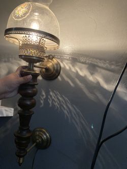 Antique wall lamp