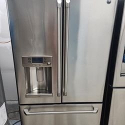 Ge Refrigerator French Door Stainless Steel Counter Depth 