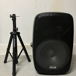 Edison Professional 15” BluetoothPA Speaker EN-1600