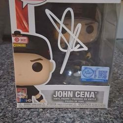 Signed John Cena Funko Pop