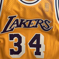 Shaquille O’neal Lakers Jersey 