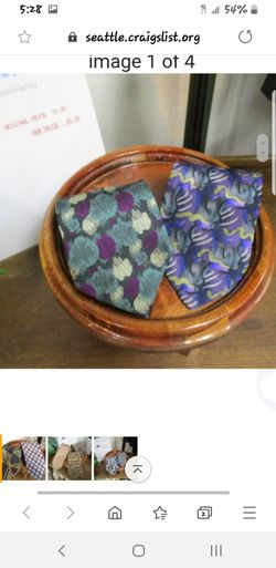J. Garcia Hand sewn ties
