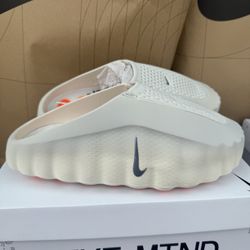 Nike Mind 001 Mule Slides Light Bone Cream Beige Size 8 & Size 7