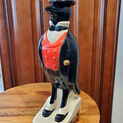 Vintage Old Crow Ceramic Decanter ( Empty)