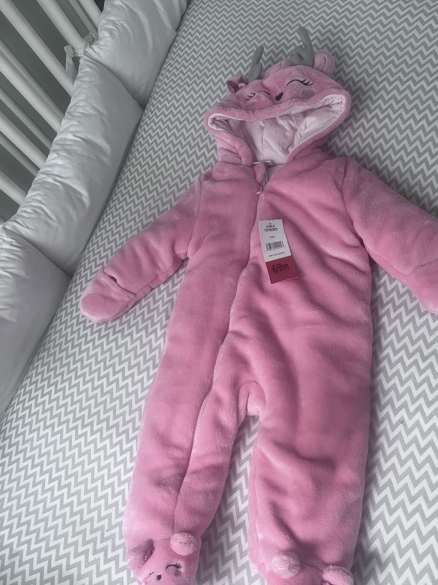 New Warm Bodysuit For 6-9 Months