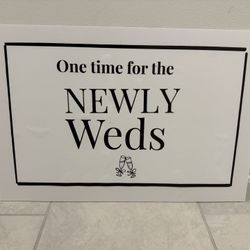 Wedding Sign 